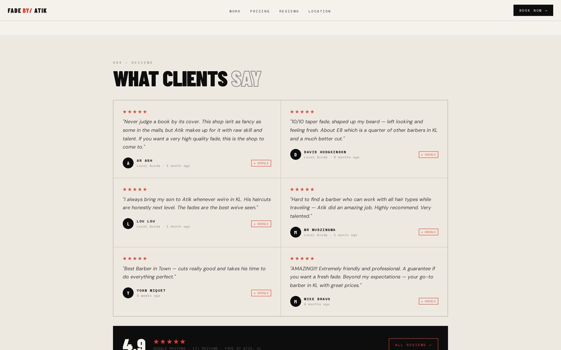 Reviews
